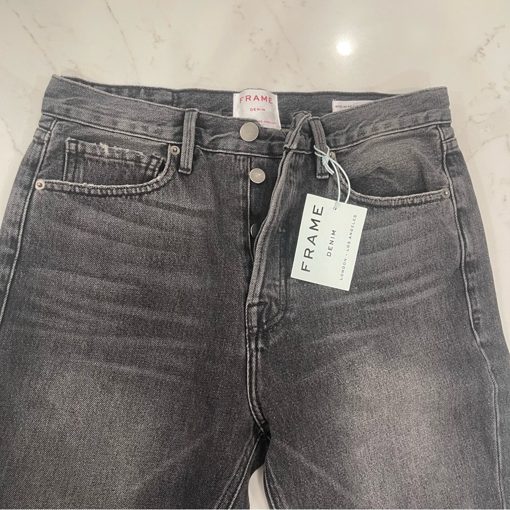 NWT Frame Denim high rise rigid re-release Le Original Skinny jean - Picture 1 of 16